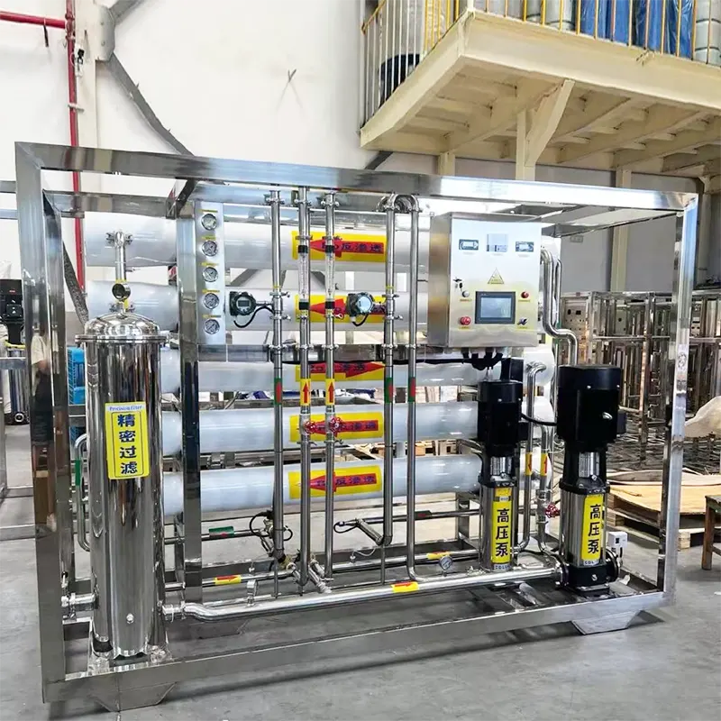 Echipament de osmoză inversă cu apă pură de nivel 2 pentru industria alimentară