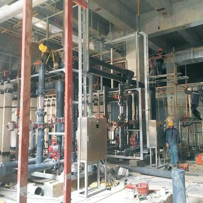 Atelier de tratare a apei la fața locului